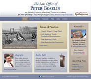 The Law Office of Peter Goselin Website