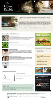 My House Rabbit Website