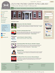 Old Lyme Phoebe Griffin Noyes Library Website