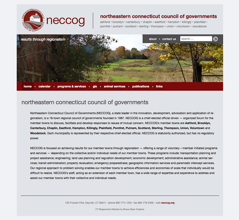 NECCOG website